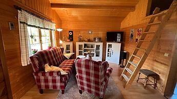 Log Cabin Near Baltic Sea Lighthouse