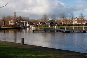 Charming Apartment in Langweer With Jetty