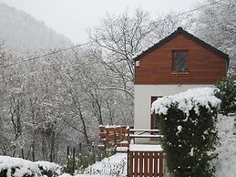 Cottage With a Terrace and a View of the Valley