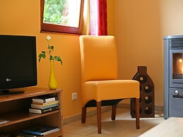 Cottage With a Terrace and a View of the Valley