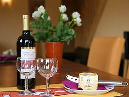 Cottage With a Terrace and a View of the Valley