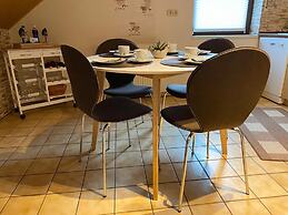 Apartment in Merlsheim mit Garten