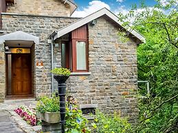 A Small Studio of a Nature Stone House