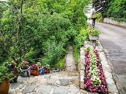 A Small Studio of a Nature Stone House
