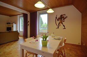 Wohnung im Weserbergland mit Garten