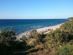 Ferienhaus mit Eigener Terrasse in Russow