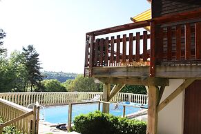 Poolside Bliss Near Lake