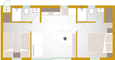 Pine Beach Pakostane Glamping Homes - All Inclusive light