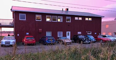 Midnattsol rom og hytter