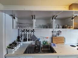 Midnattsol rom og hytter