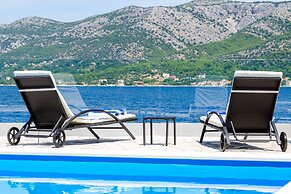 Beachfront Villa Gabriela with Pool