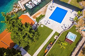 Beachfront Villa Gabriela with Pool