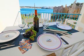 Holiday Apartment With Air Conditioning And Panoramic Sea View Pets Al