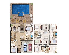 Luxury 8 Bedroom Villa on Encore Resort at Reunion, Orlando Villa 2927