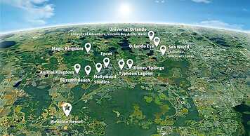 Luxury 3 Bedroom Condo on Reunion Resort, Orlando Condo 3483