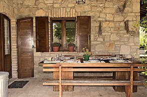 Casale Chimneys Immersed in Olive Trees