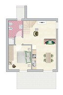 Apartment 30 Meters From the sea With 8 Beds With Full sea View