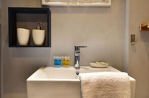 A modern rustic cosy apartment