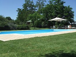 Blue House Near Bagnoregio-overlooking the Umbrian Mountains and Tiber