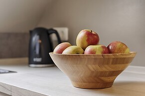 City-Apartment, Balkon & Parkplatz