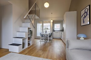 City-Apartment, Balkon & Parkplatz