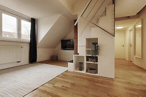 City-Apartment, Balkon & Parkplatz