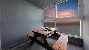 Blue and white pension