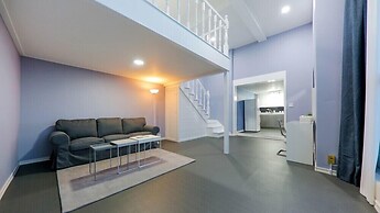 Blue and white pension