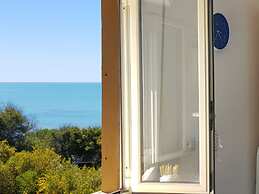 Sitting on the beach