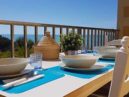 Sitting on the beach