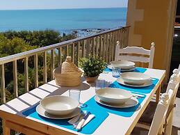 Sitting on the beach