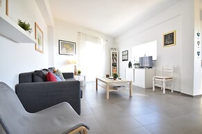 Sitting on the beach