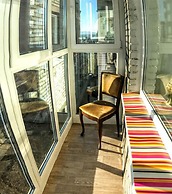 Apartment in the center with nice view on Pologaya 60