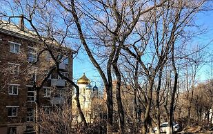 A cozy apartment in the center on Oktyabrskaya 20