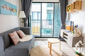 Apartment 450m from BTS with Sky Pool - bkbloft1
