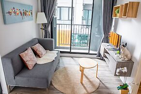 Apartment 450m from BTS with Sky Pool - bkbloft1