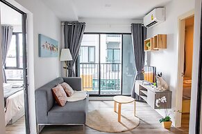 Apartment 450m from BTS with Sky Pool - bkbloft1
