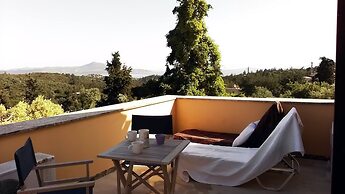 Crete Holiday Rental Small Village Close to Beaches -sharing a Large P