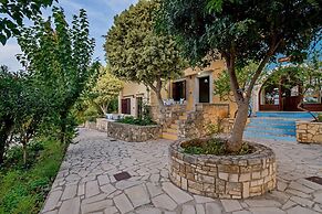 Crete Holiday Rental Small Village Close to Beaches -sharing a Large P