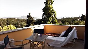 Crete Holiday Rental Small Village Close to Beaches -sharing a Large P