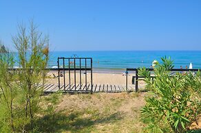 Beachfront Holiday House Yannis on Agios Gordios Beach in Corfu