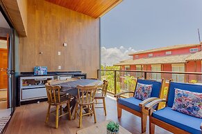 IT03 Bangalo Duplex 3 Suites Pe na Areia