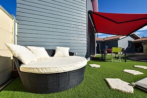 Poolside Escape by Arcachon