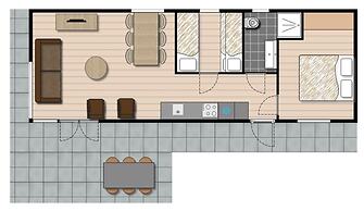 Comfortable Chalet, Dishwasher, Near the Sea in Noordwijk