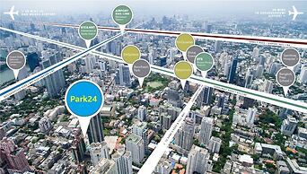 Price2 Space4, 500m Bts, Rooftop Pool, High Speed Wifi