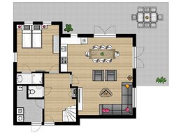 Thatched Villa With Wifi, sea at 1 km in Cosy Domburg