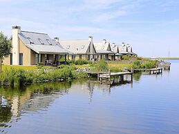 Modern Lodge on the Water in a National Park