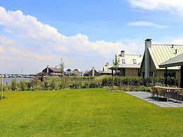 Modern Lodge on the Water in a National Park