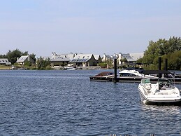 Modern Lodge on the Water in a National Park