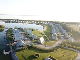 Modern Lodge on the Water in a National Park